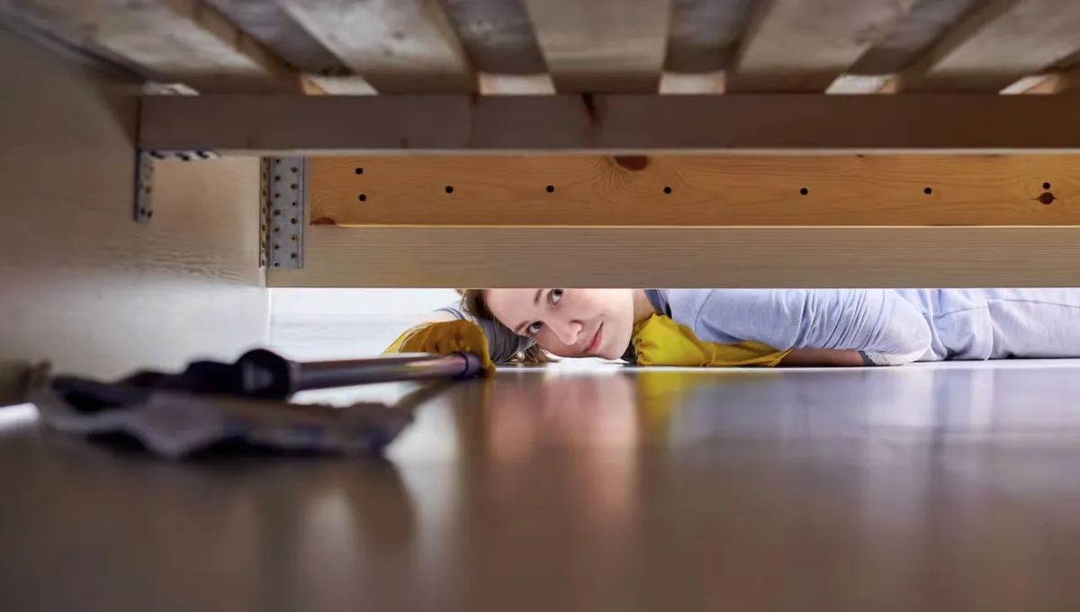 Warum sollte man unter dem Bett mit Essig wischen: Was bedeutet das?